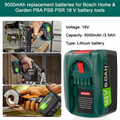 For Bosch PBA Battery 18V 3.5/5.0Ah