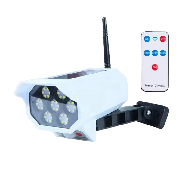 Solcells-LED vägglampa med rörelsesensor
