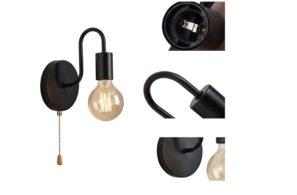 Nordisk industriell vägglampa
