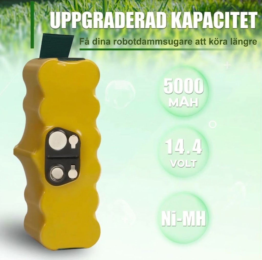 14.4V 5000mAh Battery