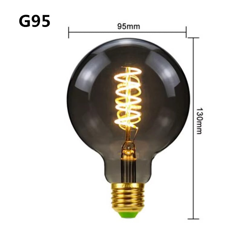 Dekorativ Edisonlampa – varm LED-glöd