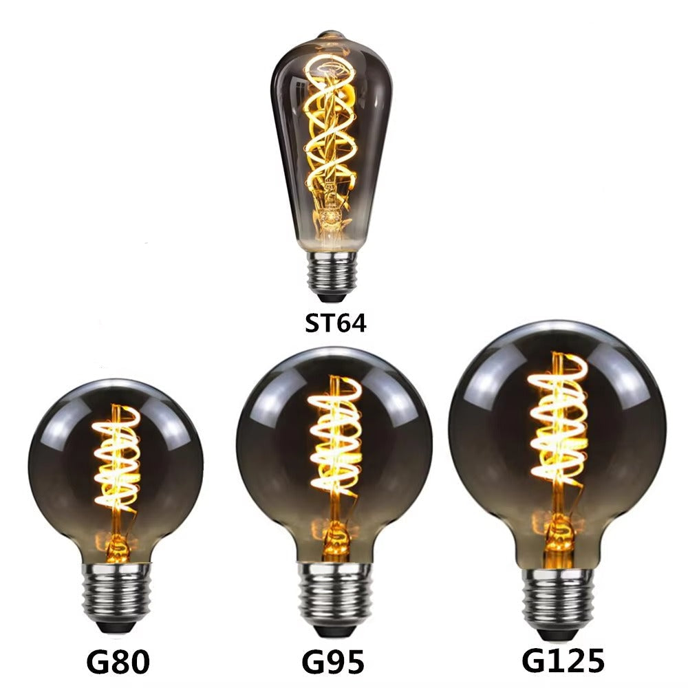 Dekorativ Edisonlampa – varm LED-glöd