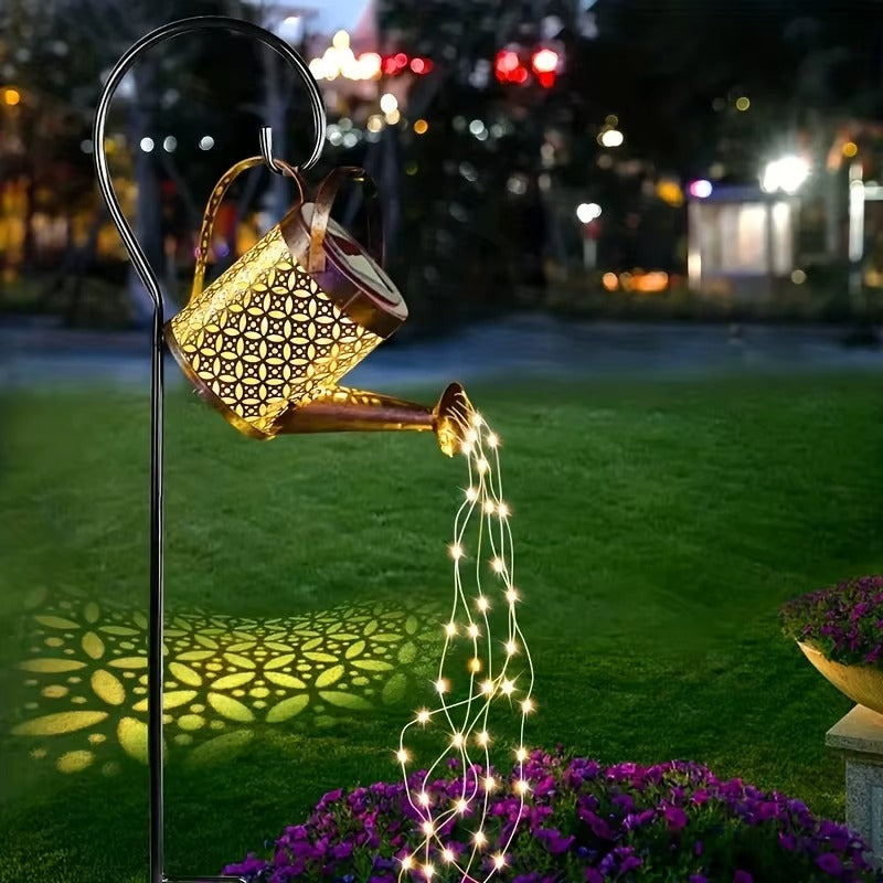 Solcellslykta Vattenkanna LED