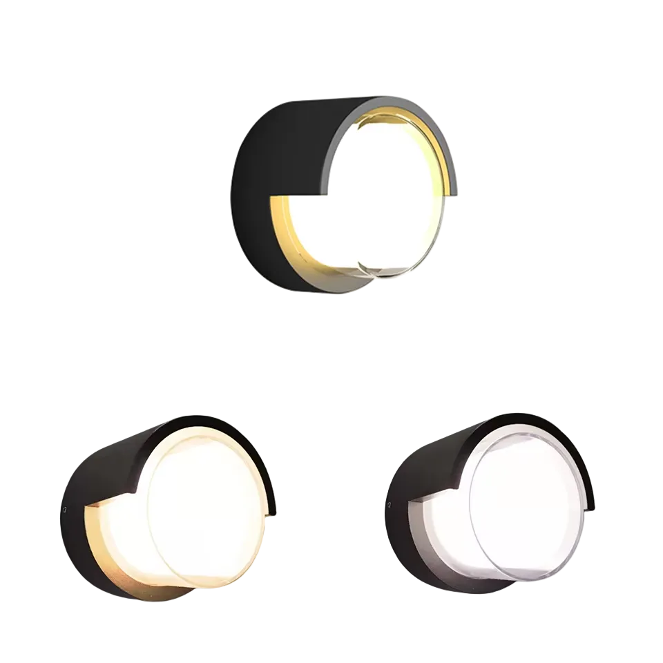 LED-vägglampa med rörelsesensor