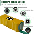 14.4V 5000mAh Battery For iRobot 500 600 700 800 900 series